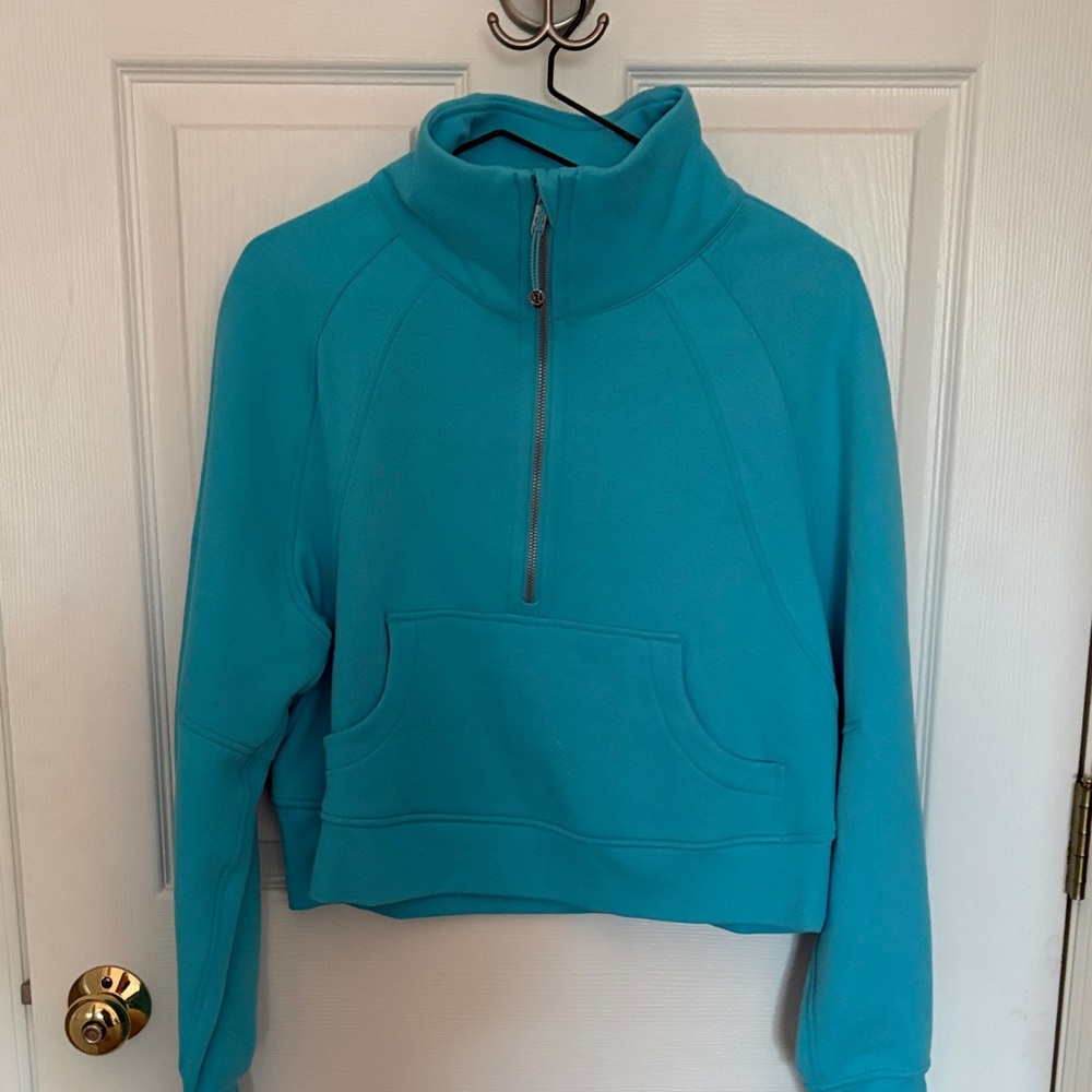 Lululemon Funnel Neck Half-Zip Scuba
